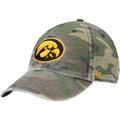 Men's '47 Camo Iowa Hawkeyes Clean Up Core Adjustable Hat