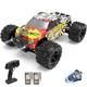 DEERC RC Cars High Speed Remote Control Car for Adults Kids 30+MPH, 1:18 Scales 4WD Off Road RC Monster Truck,Fast 2.4GHz All Terrains Toy Trucks Gifts for Boys,2 Batteries for 40Min Play