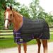 SmartPak Classic Stable Blanket - 78 - Medium (220g) - Black w/ Purple Trim - Smartpak