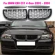 Calandre avant chromée pour voiture grilles de course style noir brillant BMW E90 E91 série 3