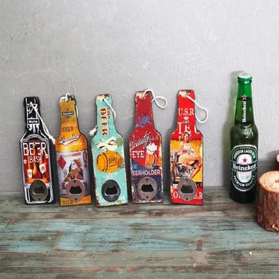 Ouvre-bouteille en bois pour bar et restaurant ouvre-bière accessoires de cuisine outils de