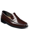 Florsheim Berkley Flex Penny Loafer - Mens 8.5 Burgundy Slip On W