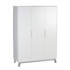 Armoire 3 portes blanc