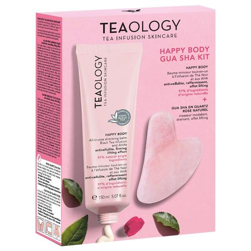 Teaology – Happy Body + Guasha Kit Körperpflegesets