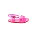 Old Navy Sandals: Pink Solid Shoes - Kids Girl's Size 2
