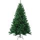 HMWD 6ft Green Artificial Traditional Realistic Christmas Tree Metal Stand Xmas Festive Large decoration 800 Tips Green Christmas trees 6ft trees topper tree trees-Christmas Home Festive Decorations