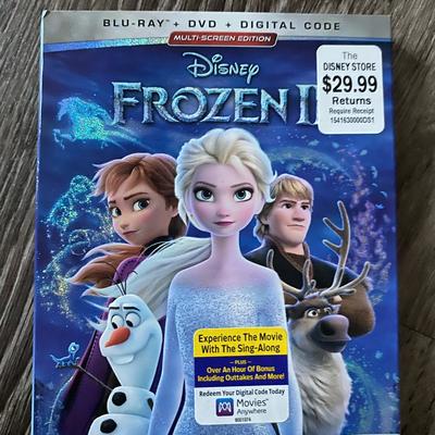Disney Media | Disney Frozen 2 Blu Ray Dvd | Color: Gray | Size: Os