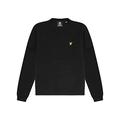 Lyle & Scott Womens Crew Neck Jumper Jet Black XL