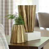 Suzanne Kasler Gold Vase - Small - Ballard Designs - Ballard Designs