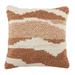 Jaipur Living Hasani Indoor/ Outdoor Tan/ White Abstract Poly Fill Pillow 22 inch - Jaipur Living PLW103721