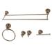 Kingston Brass BAH8213478SN Concord 5-Piece Bathroom Accessory Sets, Brushed Nickel - Kingston Brass BAH8213478SN