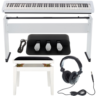 Casio PX-S1100 WE Deluxe Bundle
