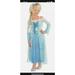 Disney Costumes | Disney Frozen Elsa Costume Dress Child's Costume Size-M - Nwt | Color: Blue/White | Size: Medium