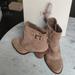 Jessica Simpson Shoes | Booties, Totally Taupe Color, Split Suede, Size 9.5, Jessica Simpson | Color: Tan | Size: 9.5