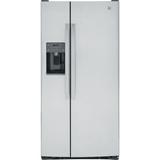 GE Appliances 33" Side By Side 23 cu. ft. Refrigerator in Black | 69.88 H x 32.75 W x 34.75 D in | Wayfair GSE23GGPBB