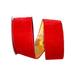 The Holiday Aisle® Ribbon, Polyester in Red/Yellow | 2.5 H x 360 W in | Wayfair B7A57C0898A84C1ABD27471C202FEDE2