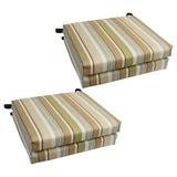 20-inch by 19-inch Patterned Outdoor Chair Cushions (Set of 4) - 20 x 19