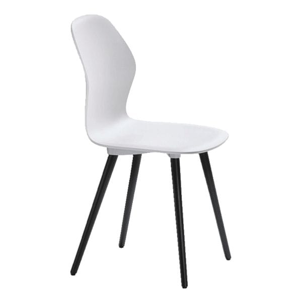 Sedus Besucherstuhl »se:spot« seidengrau Buchengestell schwarz grau, 44.5x45 cm Image