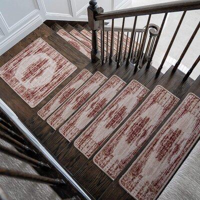Lakekyd Softwoven Rugs Stair Treads, Rug Stair Treads Non Slip