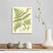 Red Barrel Studio® Ferns w/ Platemark I Canvas Wall Art Canvas in Green | 16 H x 12 W x 1 D in | Wayfair C64A96207B44496CBFBDD3F7AFB83484