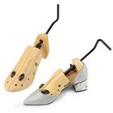 Rebrilliant Adjustable Shoe Stretcher in Brown | 2.6 H x 3 W x 14.6 D in | Wayfair 9BAED08A3CB14DA9BC9A0C593F9AF042