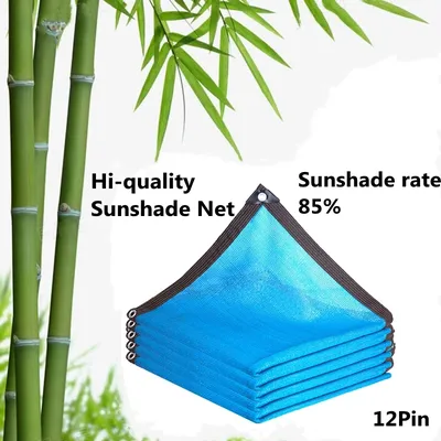 Protection solaire bleue contre les UV voile plantes succulentes abri de maison ombrage 85%
