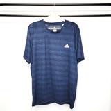 Adidas Shirts | Adidas Men'a Climalite Cz7642 Ak4003 Blue & Black Striped T-Shirt Size Xl | Color: Black/Blue | Size: Xl