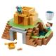 ​Minecraft Transforming Oasis Playset with Mini Figures, Accessories and Slime, Complete Play in a Box, Adventure Toy for Kids Ages 6 Years and Older