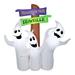 The Holiday Aisle® Ghost Trio & Signpost Inflatable Polyester | 68 H x 64 W x 72 D in | Wayfair 2B71334DAB174CF0810C0F8C99C77049