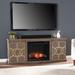 Darby Home Co Lata Electric Fireplace in Brown/Yellow | 24.5 H x 60.75 W x 15 D in | Wayfair E4462F4E172C43DCB89563D4B7740700