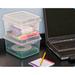 Sterilite Plastic FlipTop Hinged Storage Box Container w/Latching Lid Plastic | 4.5 H x 6.5 W x 7.63 D in | Wayfair 24 X 18038612