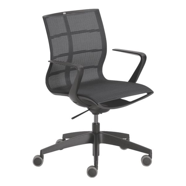 Sedus Bürostuhl »se:joy« mit Armlehnen grau