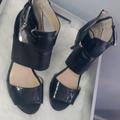 Michael Kors Shoes | Michael Kors Black Heels | Color: Black/Gray | Size: 6.5
