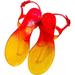 Jessica Simpson Shoes | Jessica Simpson Jelly Sandals | Color: Pink/Yellow | Size: 6