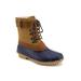 Women's Windsor Water Proof Boot by JBU in Navy Tan (Size 9 1/2 M)