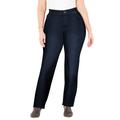 Plus Size Women's Right Fit® Curvy Jean by Catherines in Bourbon Wash (Size 28 WP)