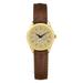 Women's Montana Grizzlies Medallion Brown Leather Wristwatch