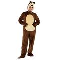 LF Centennial Pte. Adult Masha and The Bear Bear Fancy Dress Costume Medium Brown