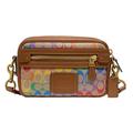 Coach Signature Brown Rainbow 985 Shoulder Bag