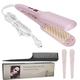 Volumizing Curling Hair Iron, LCD Screen Crimper Hair Iron for Creating Volume, Wide Plates Hair Crimper Grid Hair Volume Crimper Fluffy Hair Curler for Hairstyling Tool (UK)