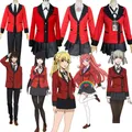 Costume de Cosplay Anime KakeNAFTA Uniforme de Lycée Japonais Jabami Yumeko Vêtements pour Bol