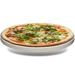 VESSILS Non Stick Ceramic Pizza Stone Non Stick/Ceramic in Gray/White | 0.6 H x 12 W x 12 D in | Wayfair MY-PS18