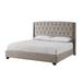 Canora Grey Yaraghi Tufted Standard Bed Upholstered/Polyester in Brown | 59.5 H x 84 W x 89.5 D in | Wayfair 45D6C36D702041B488CC86D87E9A0115