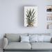 Bayou Breeze Pineapple Natural 02 by 1x Studio III - Wrapped Canvas Photograph Canvas, Wood in White | 47 H x 30 W x 2 D in | Wayfair