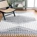 Gray/White 63 x 1.97 in Indoor Area Rug - Foundry Select Southwestern Gray/Ivory Area Rug Polypropylene | 63 W x 1.97 D in | Wayfair