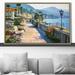 Beachcrest Home™ Bellagio Promenade by - Painting Canvas | 39.5 H x 63.5 W x 2 D in | Wayfair 47DAB9B497234251A5D533EAE3A2CDC0