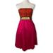 Anthropologie Dresses | Anthropologie Floreat Sequin Detail Partydress | Color: Orange/Pink | Size: 2
