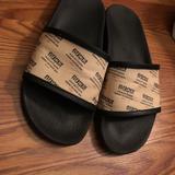 Gucci Shoes | Gucci Invite Slides / Sandals | Color: Tan | Size: 7