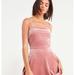 Urban Outfitters Dresses | Bnwt Urban Outfitters Velvet Mauve Dress | Color: Pink/Tan | Size: S