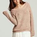 Free People Sweaters | Free People Sweater | Color: Cream/Tan | Size: S